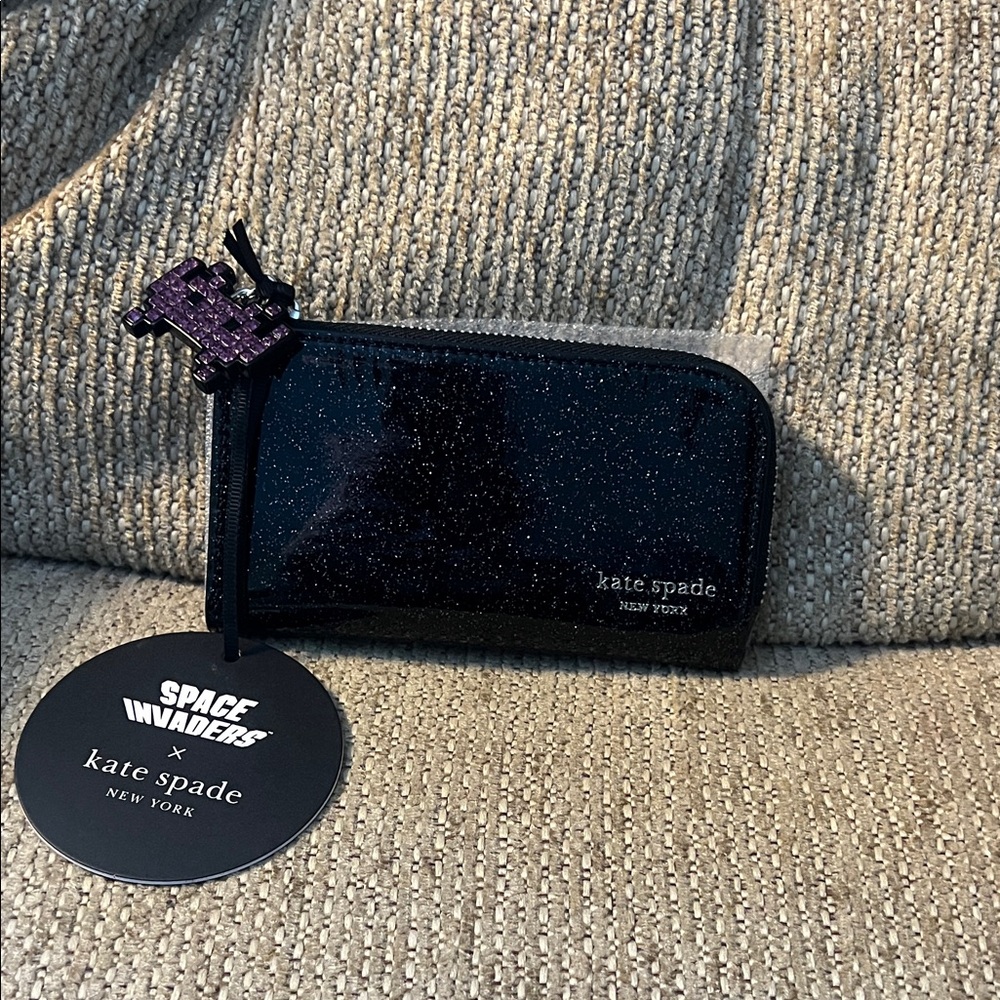 Rare Kate Spade Glitter Star Wars Wallet